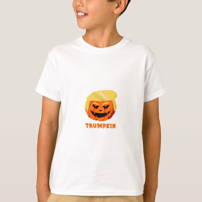 Camiseta Trumpkin Halloween (Anverso)