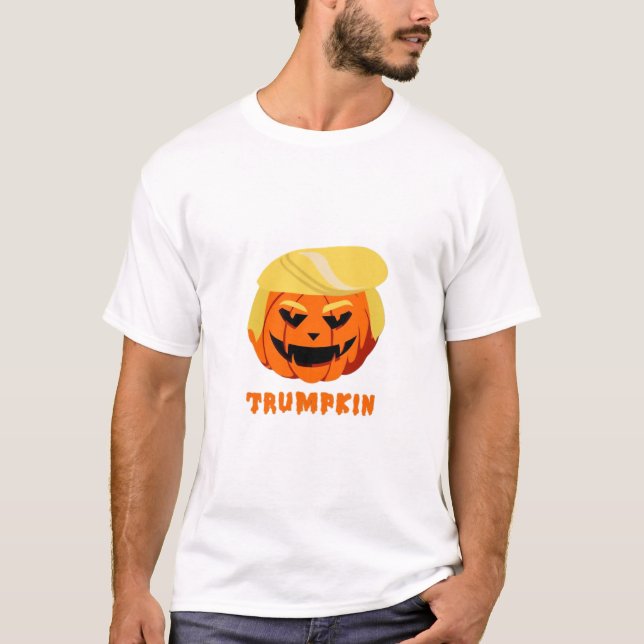 Camiseta Trumpkin Halloween (Anverso)