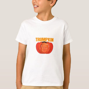 Camiseta Trumpkin Halloween Jack O Lantern Gráfica divertid
