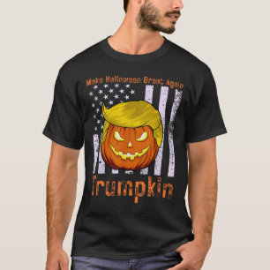 Camiseta Trumpkin Haz que Halloween sea genial de nuevo Div