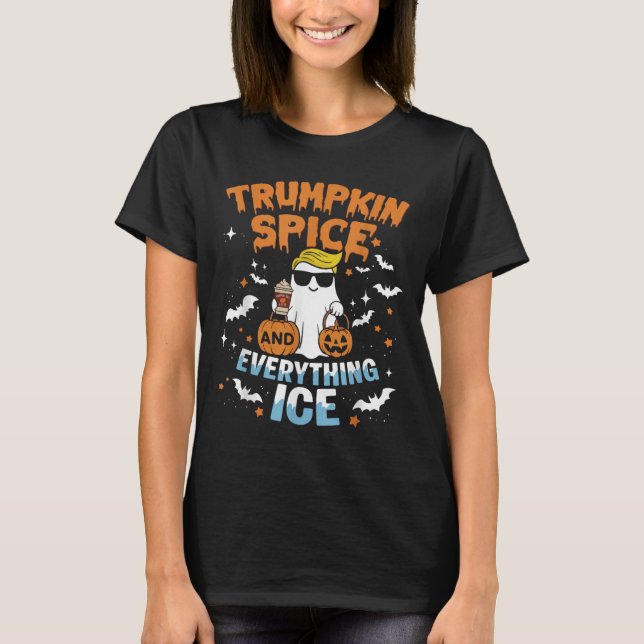 Camiseta Trumpkin Sce And Everything Ice Fall Autumn Hallow (Anverso)