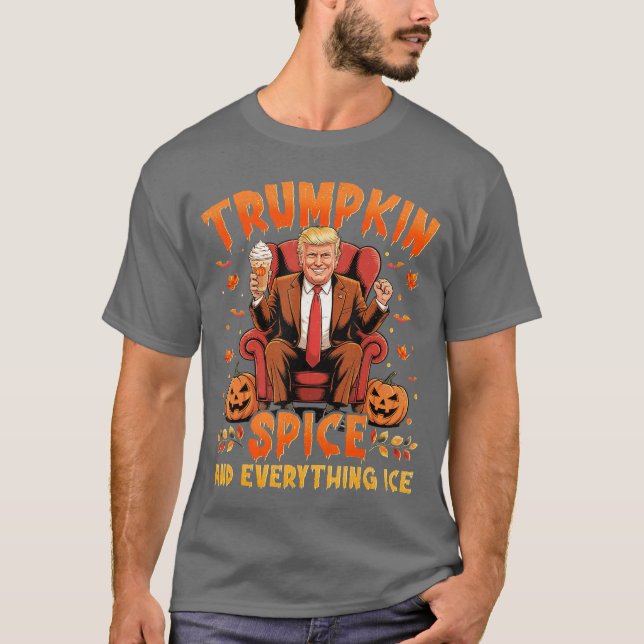 Camiseta Trumpkin Spice and Everything Ice vintage (Anverso)