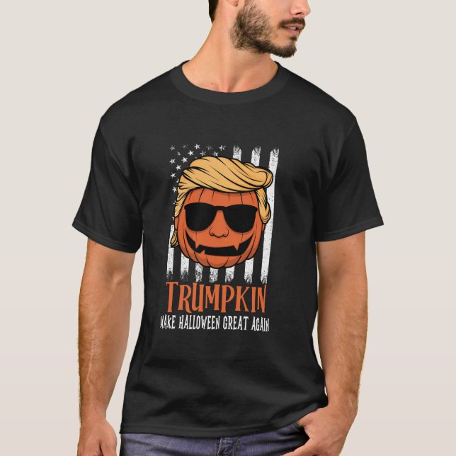 Camiseta Trumpkin vuelve a hacer que Halloween sea grande (Anverso)