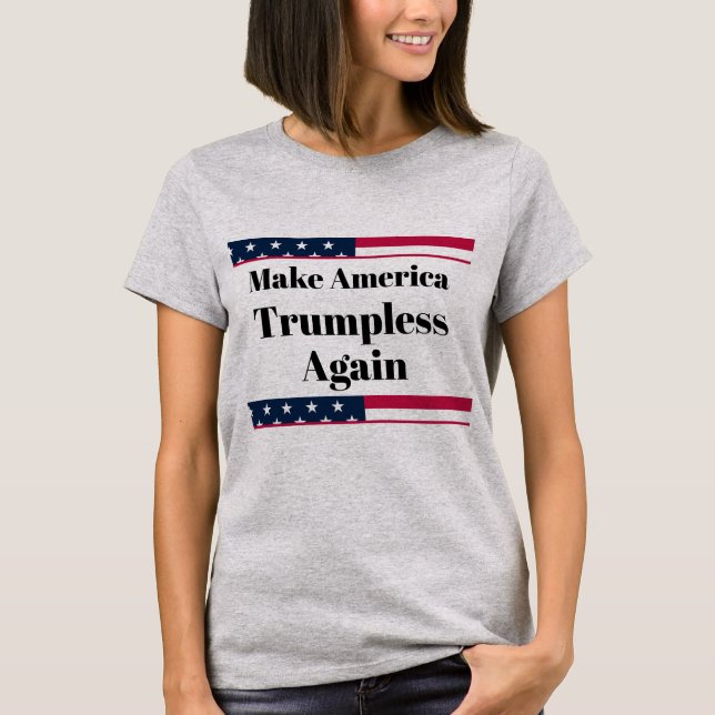 Camiseta Trumpless T-Shirt (Anverso)