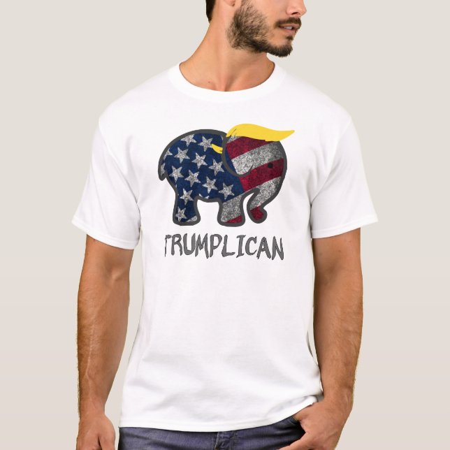 Camiseta Trumplican-1 (Anverso)