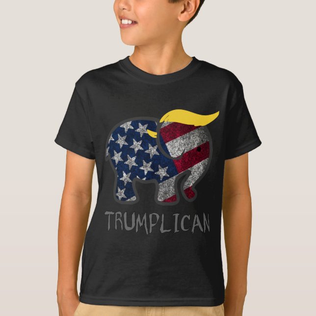 Camiseta Trumplican-1 (Anverso)