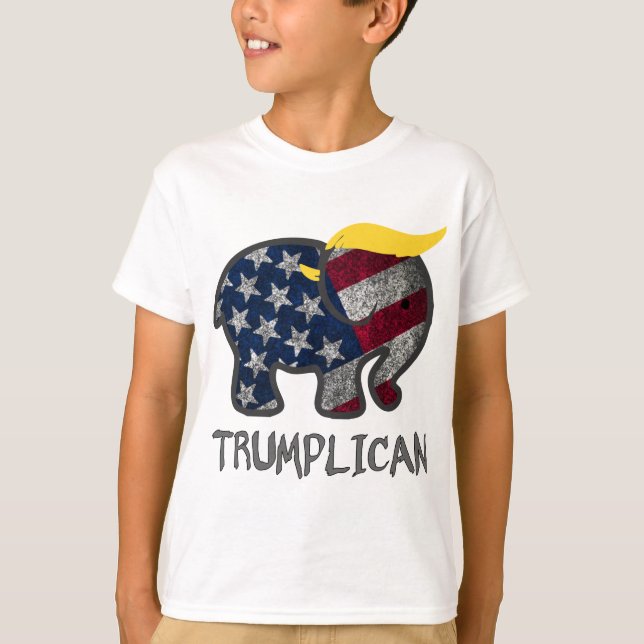 Camiseta Trumplican-1 (Anverso)