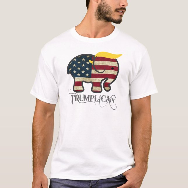 Camiseta Trumplican-2 (Anverso)