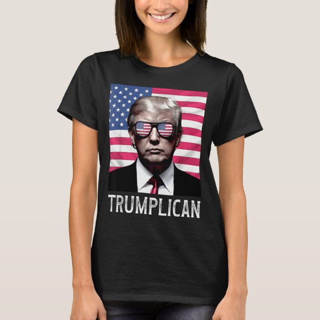 Camiseta Trumplican Funny Quote Saying Phrase  (Anverso)