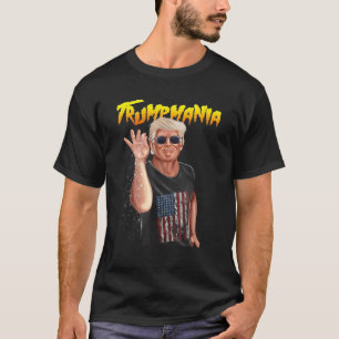 CAMISETA TRUMPMANIA DONALD TRUMP 2024 ROPA GRACIOSA PARA MÍ