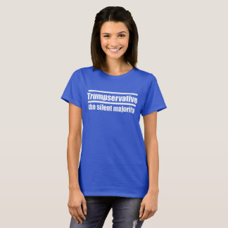 Camiseta Trumpservative la mayoría silenciosa,