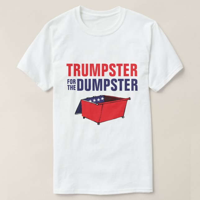 Camiseta Trumpster para el contenedor (Diseño del anverso)