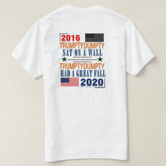 Camiseta Trumpty Dumpty (Reverso del diseño)