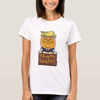 Camiseta Trumpty Dumpty - dibujo animado del triunfo