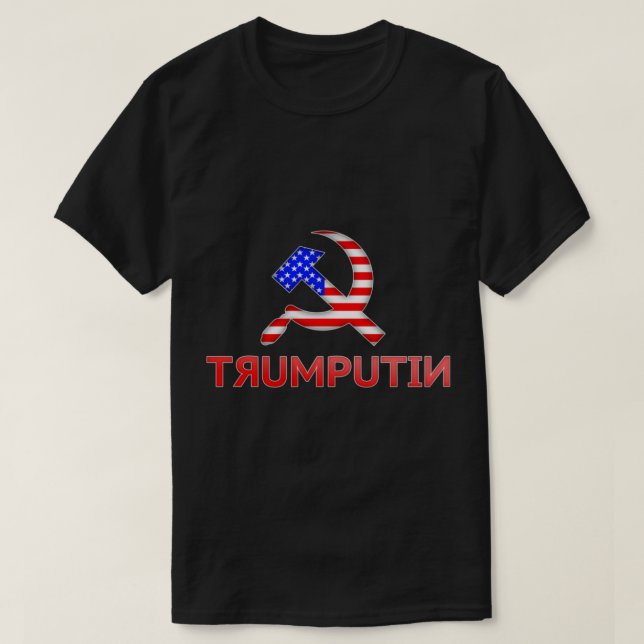 Camiseta Trumputin Trump y Putin preparados (Diseño del anverso)