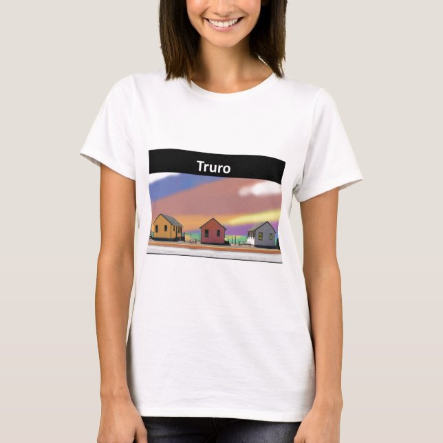 Camiseta truro de 3 cabañas (Anverso)