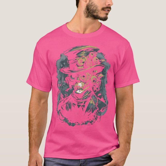 Camiseta Trust Me Médico Black Letter Médico Steampu (Anverso)