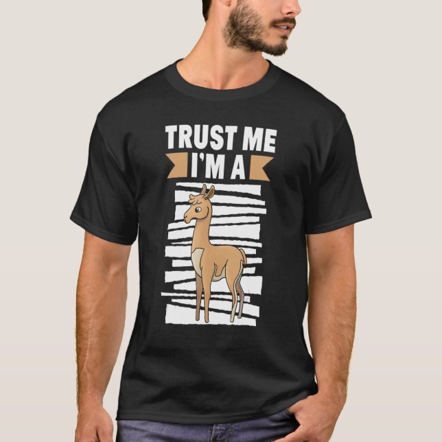Camiseta Trust Me'm A Vicuna Alpaca (Anverso)
