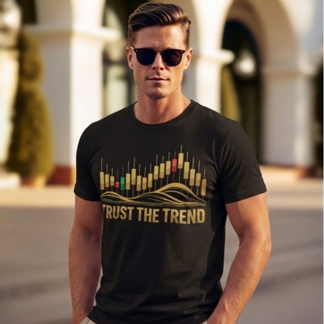 Camiseta Trust the Trend – Mindset Tee for Traders (Subido por el creador)