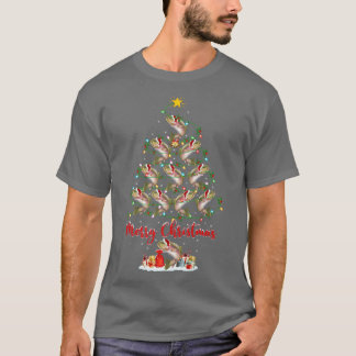 Camiseta Trut Fish Lover Xmas coincidiendo con Santa Trout