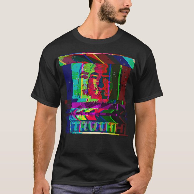 Camiseta Truth Glitch (Anverso)