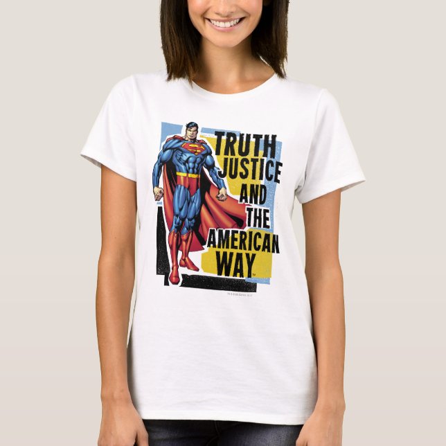 Camiseta Truth, Justice (Anverso)