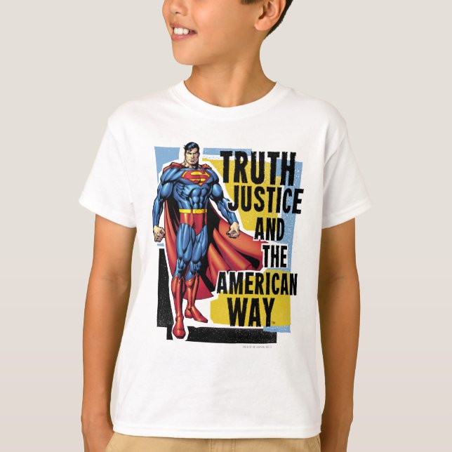Camiseta Truth, Justice (Anverso)