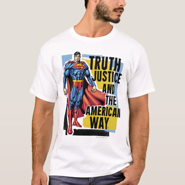 Camiseta Truth, Justice (Anverso)