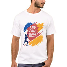 Try Fail Learn Repeat Growth Mindset Motivational