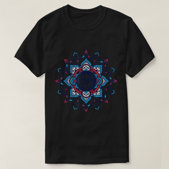 Camiseta Tryzub de cosecha estadounidense ucraniana apoya a (Diseño del anverso)