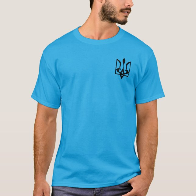 Camiseta Tryzub ucraniana (Anverso)