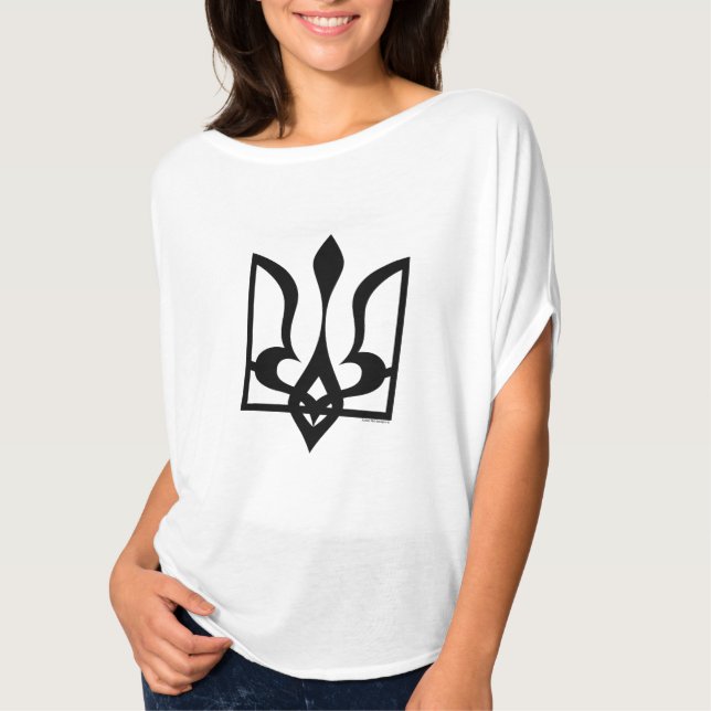 Camiseta Tryzub ucraniano (Anverso)