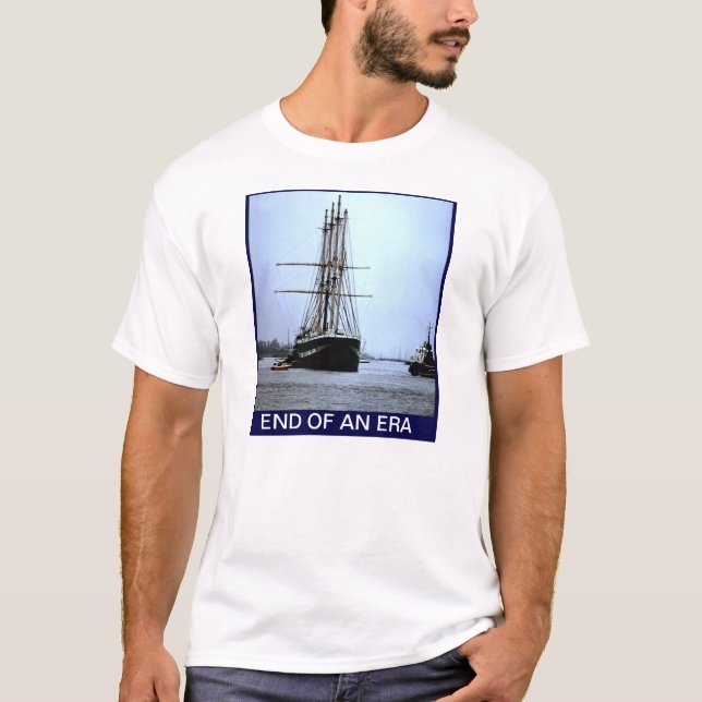 Camiseta TS Arethusa que sale del Medway (Anverso)