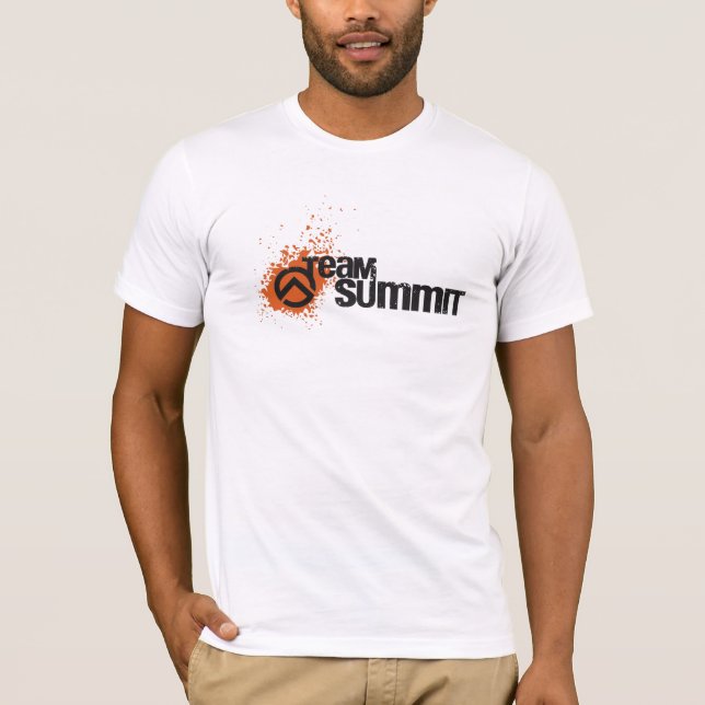 Camiseta ts-chapoteo-negro-orng (Anverso)