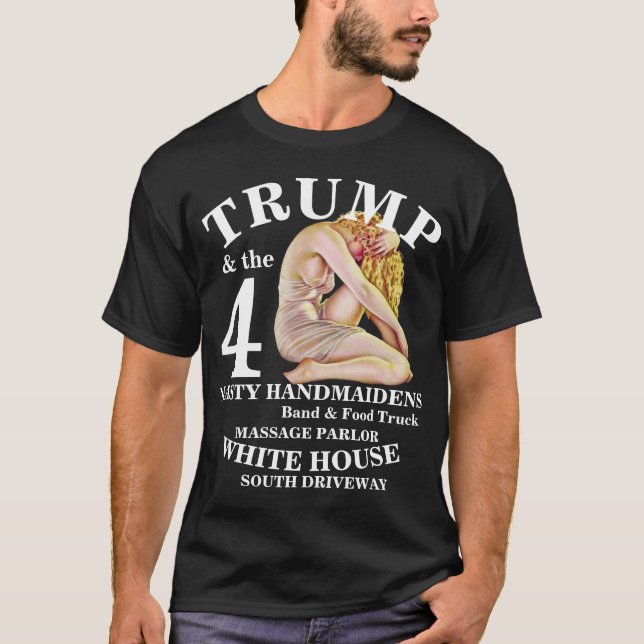 Camiseta TSA DHS HG 4 Siervas Camión De Comida Aborto 2026 (Anverso)