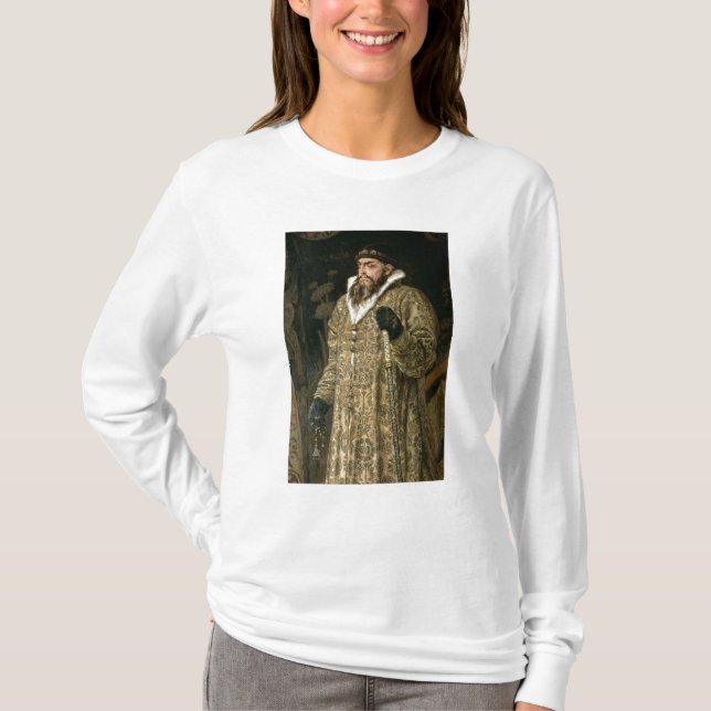 Camiseta Tsar Ivan IV Vasilyevich "" el 1897 terrible (Anverso)