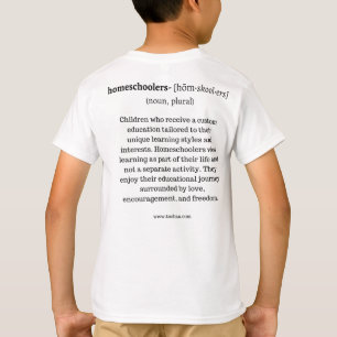 Camiseta TSCHAA de definición de colegio casero