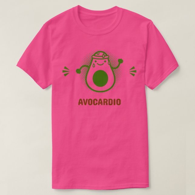 Camiseta Tschirt AVOCARDIO (Diseño del anverso)