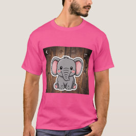 CAMISETA TSHIRT DE COLOR OSCURO BÁSICO