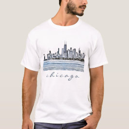 Camiseta Tshirt de la línea aérea de Chicago