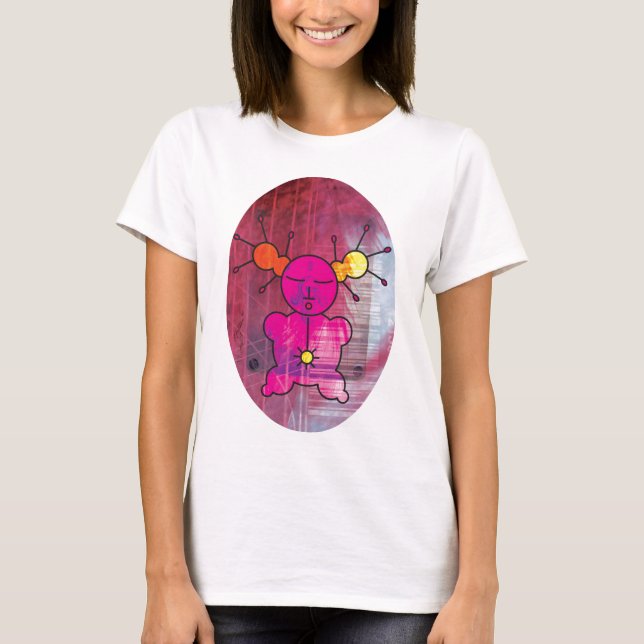 Camiseta tshirt femme geisha space (Anverso)