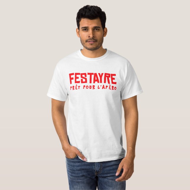 Camiseta Tshirt feria Festayre officiel (Anverso completo)