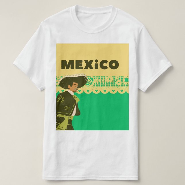 Camiseta Tshirt for men mexico (Diseño del anverso)