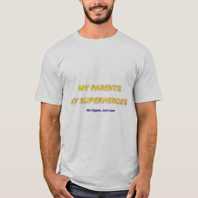 Camiseta Tshirt for parents day (Anverso)