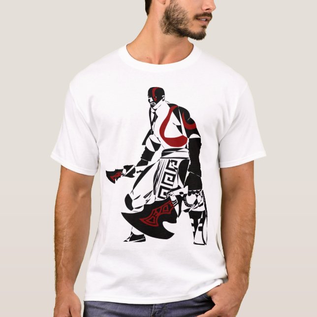 Camiseta tshirt god of war (Anverso)