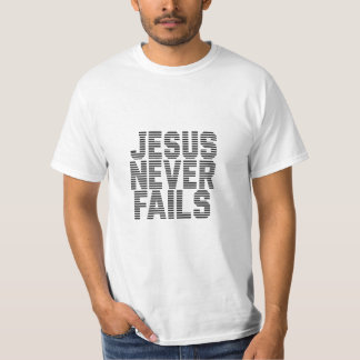 Camiseta Tshirt Jesus Never Fails