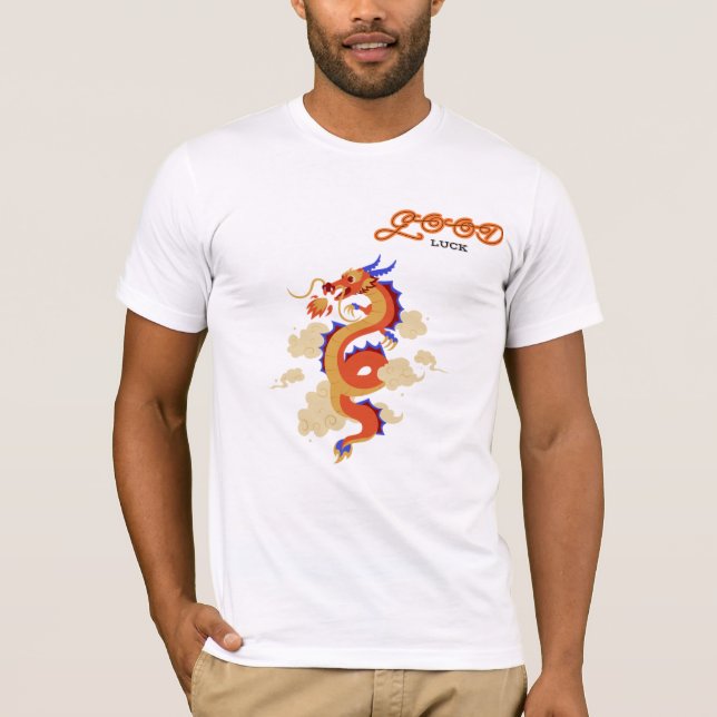 Camiseta Tshirt Lucky Dragon: La fortuna toma vuelo (Anverso)