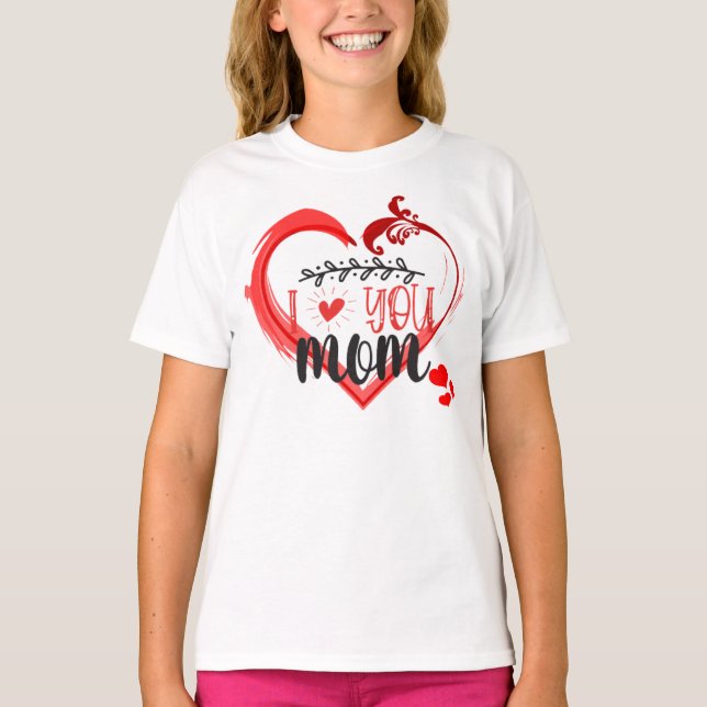 Camiseta TShirt Madre mi corazon se multiplica (Anverso)