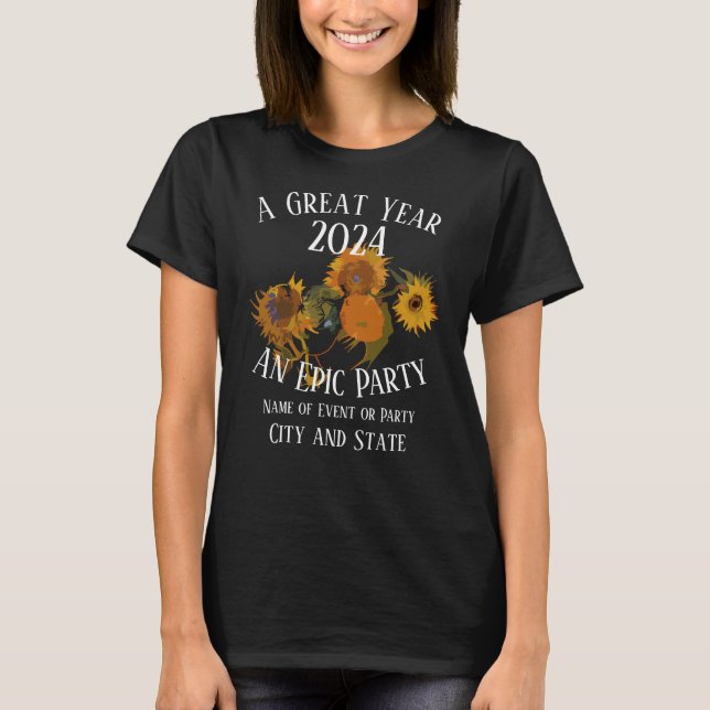 Camiseta Tshirt Mug Magnet 202024 Foto Poster Fiesta (Anverso)