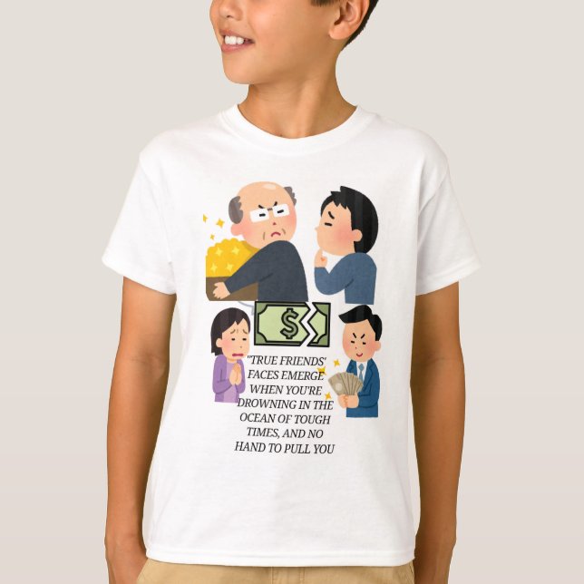 Camiseta Tshirt , no money no relationship,no friends,noval (Anverso)